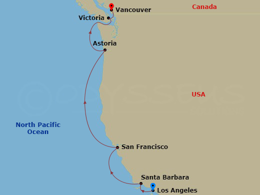 Pacific Coastal Discount Cruises