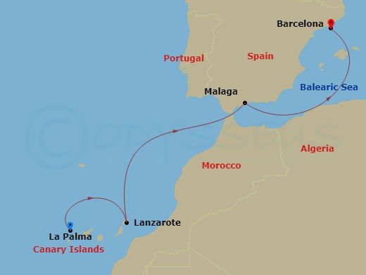 Santa Cruz De La Palma Discount Cruises