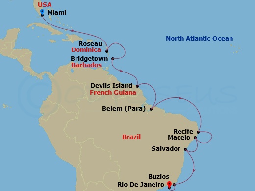 South America Discount Cruises