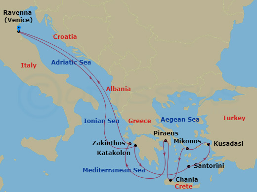 Eastern Mediterranean Discount Cruises