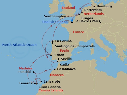 Le Havre Discount Cruises