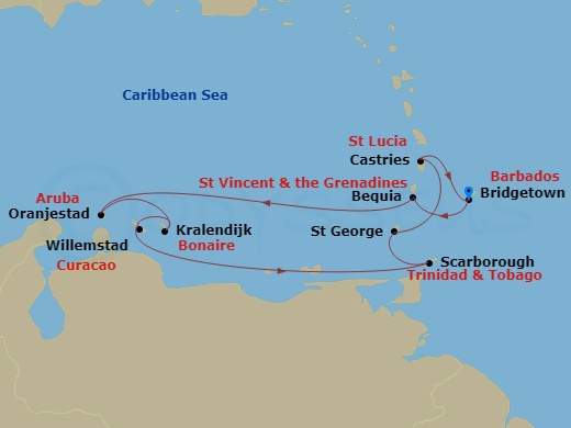 Barbados (Bridgetown) Discount Cruises