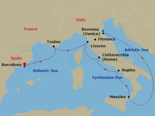 Ravenna (Venice) Discount Cruises