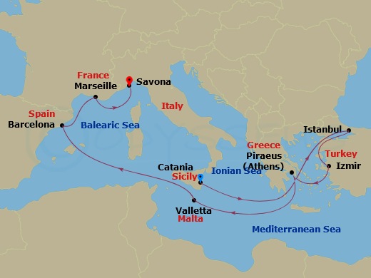 Catania Discount Cruises