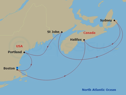 Canada / New England Discount Cruises