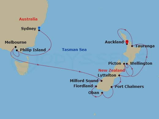 South Pacific Discount Cruises