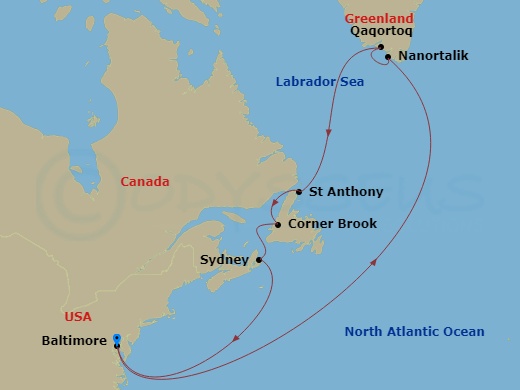 Greenland Discount Cruises