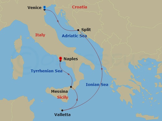 Central Mediterranean Discount Cruises