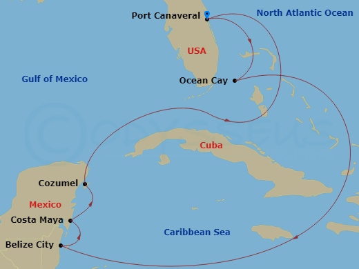 Port Canaveral (Orlando) Discount Cruises