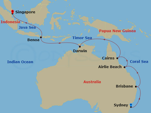 Australia / New Zealand Discount Cruises