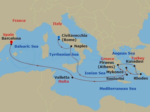 Eastern Mediterranean Discount Cruises