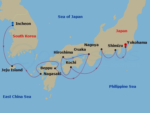 Incheon Discount Cruises