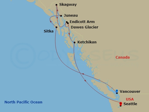 Vancouver (Vancouver, BC) Discount Cruises
